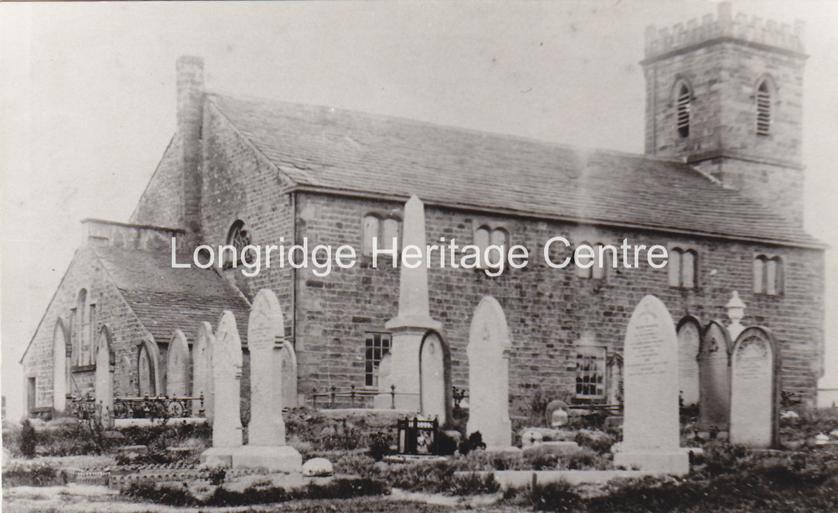 179C - Parish Church of St Lawrence - View in late 1880s - 1880s